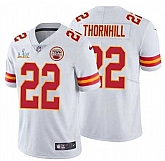 Nike Men & Women & Youth Chiefs 22 Juan Thornhill White 2021 Super Bowl LV Vapor Untouchable Limited Jersey,baseball caps,new era cap wholesale,wholesale hats
